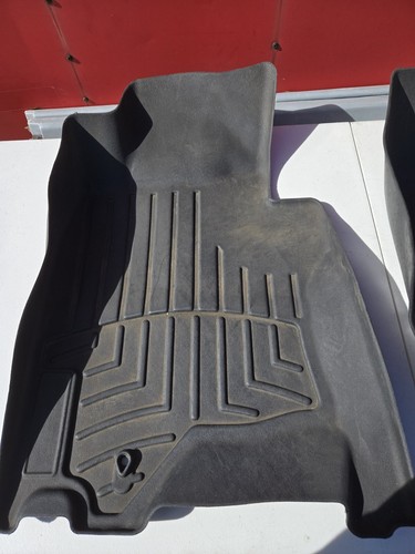 WeatherTech Car Floor Mats Floor Liner Infiniti G, Black Set of 4 - Picture 3 of 17