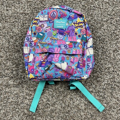 Disney Parks Pixar Loungefly Turning Red Mini Backpack Back  display picture 1