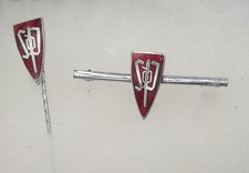WW2 Czechoslovakia 2 membership pins Sudetendeutsche Partei (SdP) original