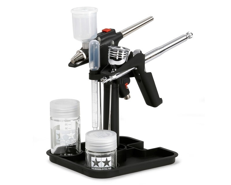 Tamiya Spray-Work Airbrush Stand II 74539 modellismo