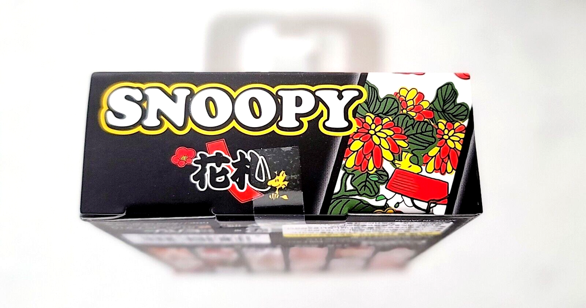 Jeu De Cartes Hanafuda Japonais Snoopy (Peanuts) - Neuf - À Partir De 6 Ans - Origine Japon