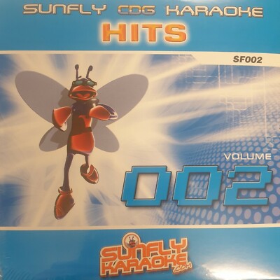 Sunfly Hits Karaoke Disc Vol 002 SF002 - CDG Disc