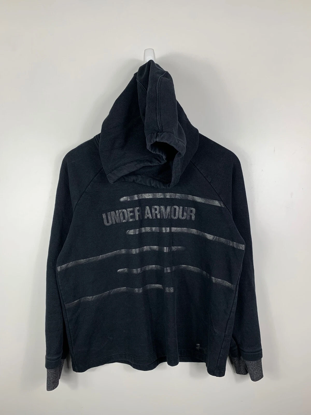 Under Armour Black Lightweight Casual Running Hoodie Womens Small
