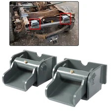 2X Dump Truck Trailer Dump Body Hinges Heavy Duty Steel Weld on Powder Coated