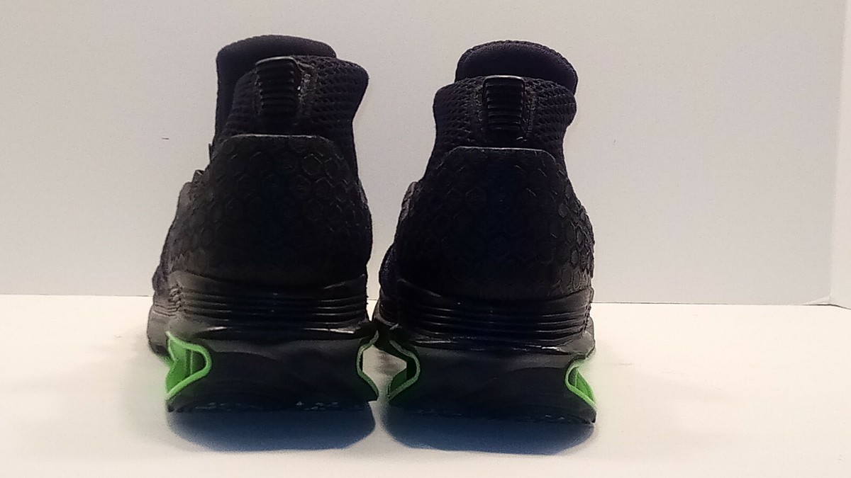 Nike Shox Gravity Luxe Black Green Strike AR1470-003 Men\'s SZ 6 Nike Size 7 Shox Gravity Luxe Black Green Strike Shoes  main image 2
