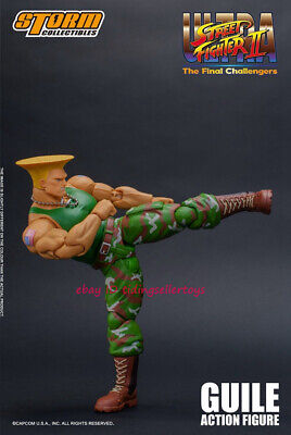 Street Fighter Guile Angel Toys Verde