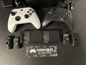 XBOX Series X Black 1TB Game Console System & (2) Controllers & Recharge Battery