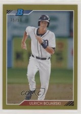 2020 Bowman Heritage Chrome Prospects Gold Refractor 35/50 Ulrich Bojarski ow1