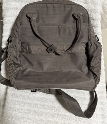 Lug Mini Puddle Jumper Convertible Backpack Bag Taupe Quilted Carry‎ on Lug Mini Puddle Jumper Taupe Quilted Travel Bag, Diaper bag  main image 3