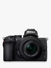 Nikon Z 50 20.9MP with 16-50 VR + 50-250 VR Lens Kit Mirrorless Camera - Black