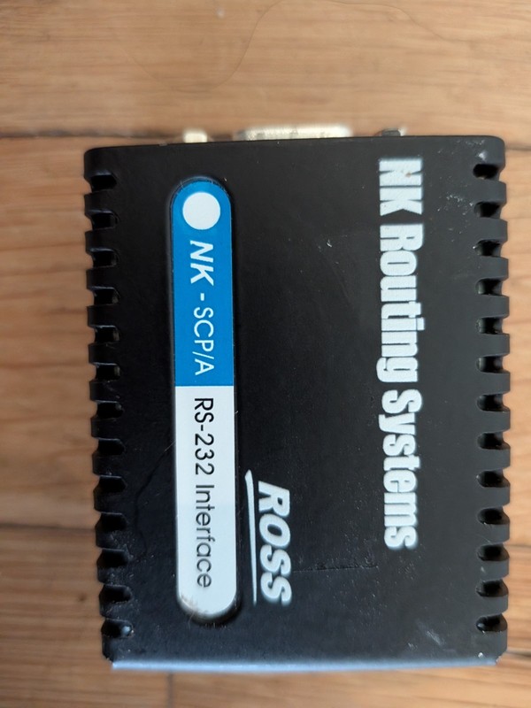 Ross Video NK-SCP/A T-bus RS-232 Interface Module  USED