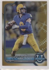 2021-22 Bowman U Chrome Prospects Gold Refractor 13/50 Kenny Pickett #91 2f4