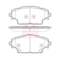 Apec Ds Ds 9 X2 2020 BremsbeläGe Vorne (R90) PAD2315