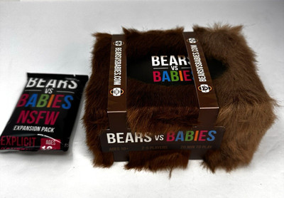 BEARS vs BABIES Game With Expansion Pack NEW