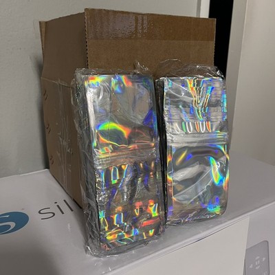 500x 3x4 Holographic Mylar Bags *defective* *read Description*