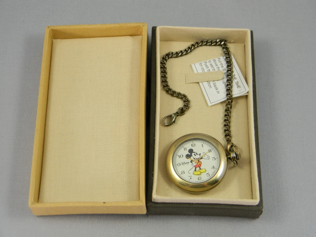 Mickey Mouse Pocket Watch for sale | eBay