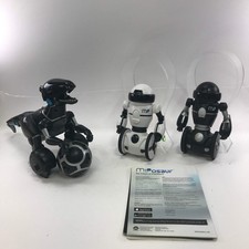 WowWee MiPosaur Robotic Toy with Track Ball 2 Mio Robot Bundle
