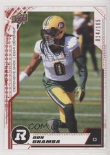 2020 Upper Deck CFL Red 14/165 Don Unamba #147 0kr6