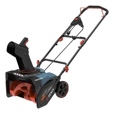 SENIX 14 Amp 18-Inch Electric Snow Blower with 8-Inch Clearing Depth 33-Foot ...
