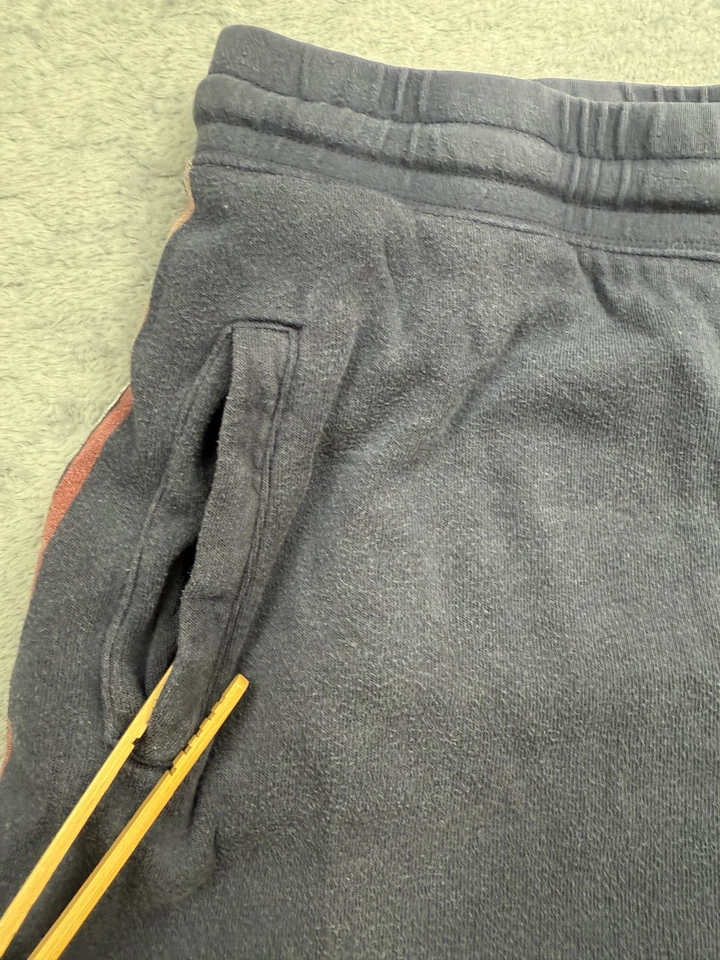 Pantalones Cortos Sol Angeles Para Hombre XL Azul Marino Rayas Cordón Modal Algodón Informal EE. UU. Foto 3 de 4