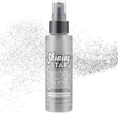 Glitzer Spray für Haut Haare Body 100ml, multifunktional, schnell trocknend