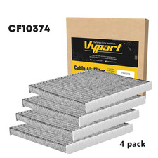 4 pack CF10374 Cabin Air Filter fit for Toyota Tacoma 2005-2023, Vibe 2003-2008