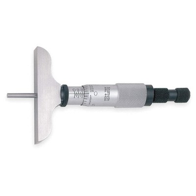 STARRETT 440Z-3RL Depth Micrometer,0 to 3 In 2ZUC9