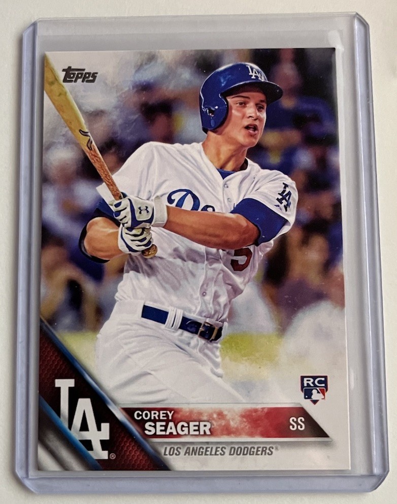 Corey Seager - 2016 Topps #85 (RC) Los Angeles Dodgers, Texas Rangers