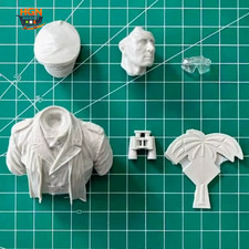 1/10 Scale Die-Cast Resin Bust Model Kit Military Strategist Field Marshal Statu