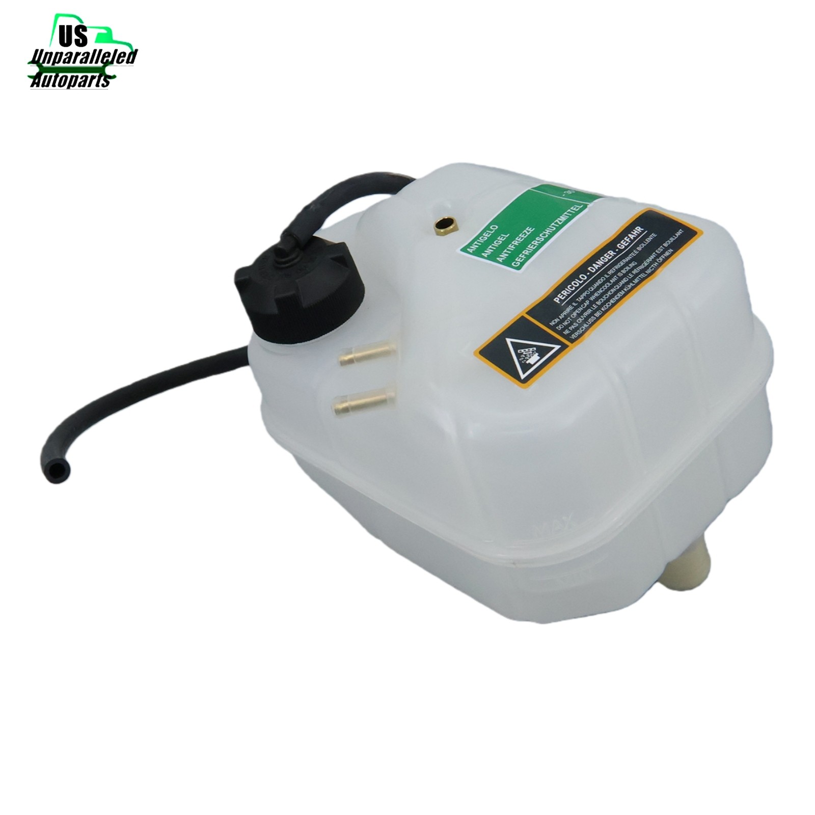 For Maserati GranCabrio 2010-2017+ 4.7L V8 GAS Coolant Expansion Tank 296547