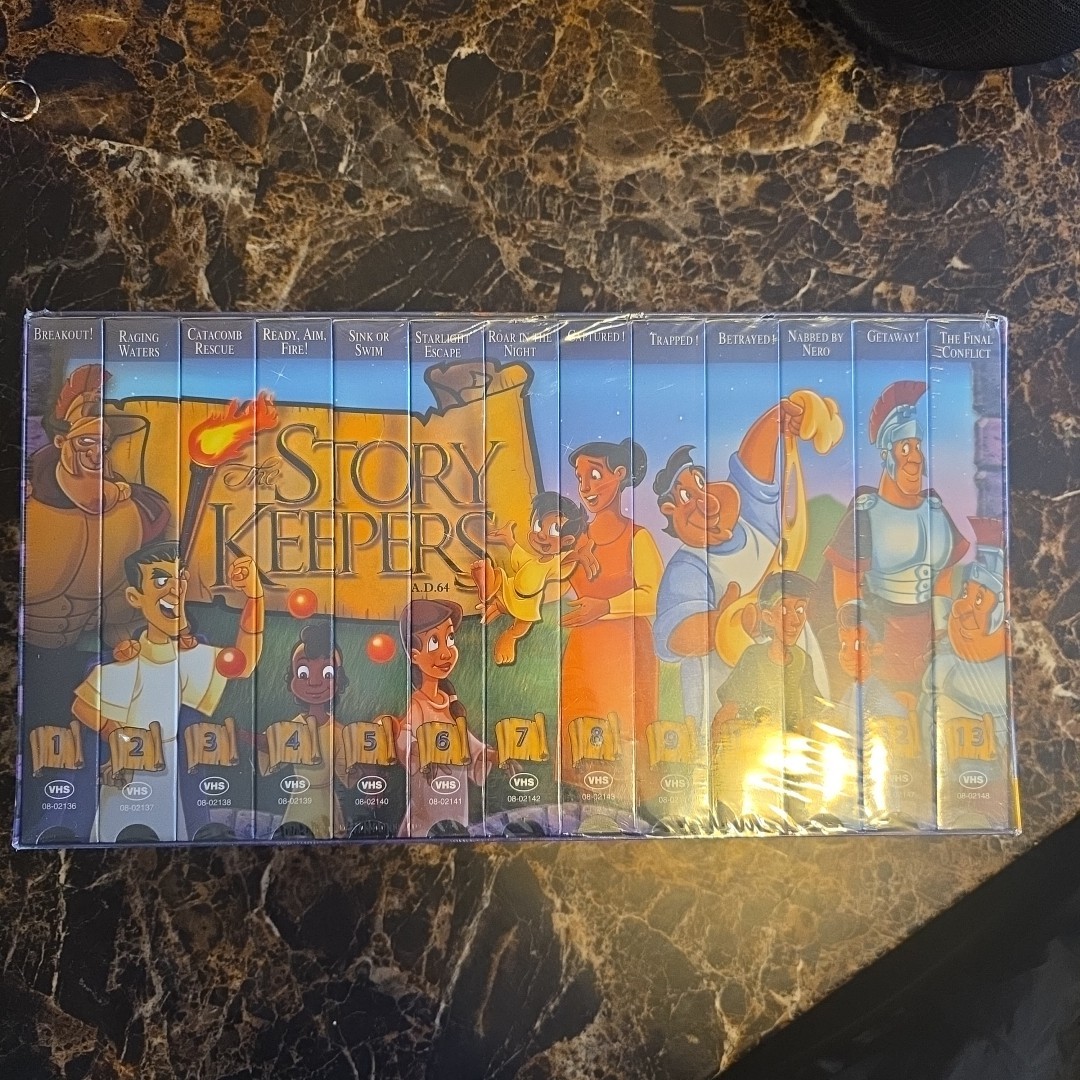 The Story Keepers Ad64 Complete 13 Volume VHS Set ZonderKidz by