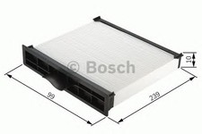 Image of (5 pack) BOSCH CAR CABIN FILTER M2161 - 1987432161
