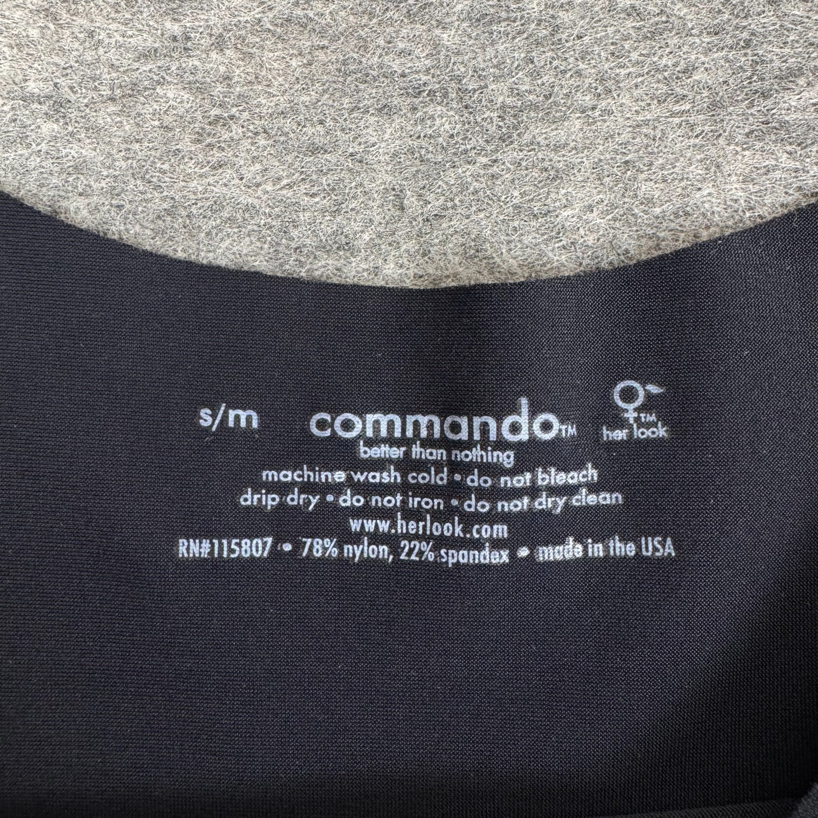 Commando Better Than Nothing Slips Black Beige Wo… - image 2