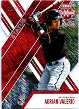 2017 Panini Elite Extra Edition #191 Adrian Valerio Pittsburgh Pirates /99