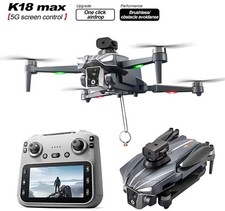 K18 Max 2026 RC GPS Drone | 8K Dual Camera 5G Brushless Foldable Air Quadcopter