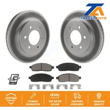 [Front] Coat Disc Brake Rotor Ceramic Pad Kit For Ford F-150 Lincoln Mark LT 4WD