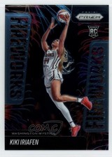 2025 Panini Prizm WNBA Fireworks Kiki Iriafen #13 Rookie RC 1g40