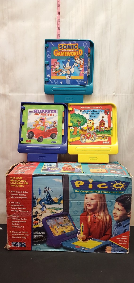 Sega Pico MK49325 Kids Learning Console system with 3 Games | eBay