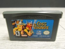 Authentic The Lost Vikings 2003 Nintendo GameBoy Advance Video Game