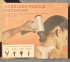 MAHLI Cordless Handheld Rechargeable Massage Gun Deep Tissue Percussion 4 Heads