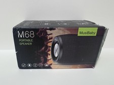 MusiBaby M68 Portable Bluetooth Speaker - Blue