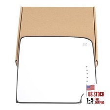 Passenger Side Tow Mirror Glass for Chevy Silverado GMC Upper Passenger Side