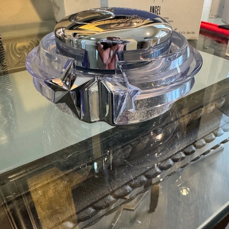 Crema corporal Mugler Angel en azul con estrella de plata 6,9 oz 200 ml Foto 3 de 4