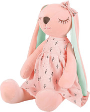 Coniglio Di Peluche Con Orecchie Pieghevoli, 35 Cm, per Ragazze E Bambini, Peluc