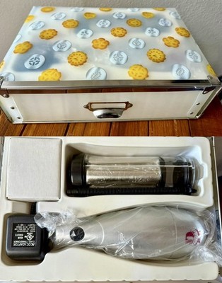 Rocco Cordless Cookie Press Kit~New  (missing Direction/Recipe Book)