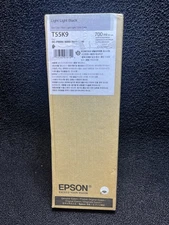 Genuine Epson Light Light Black Ink Cartridge T55K9 Date: May 2026