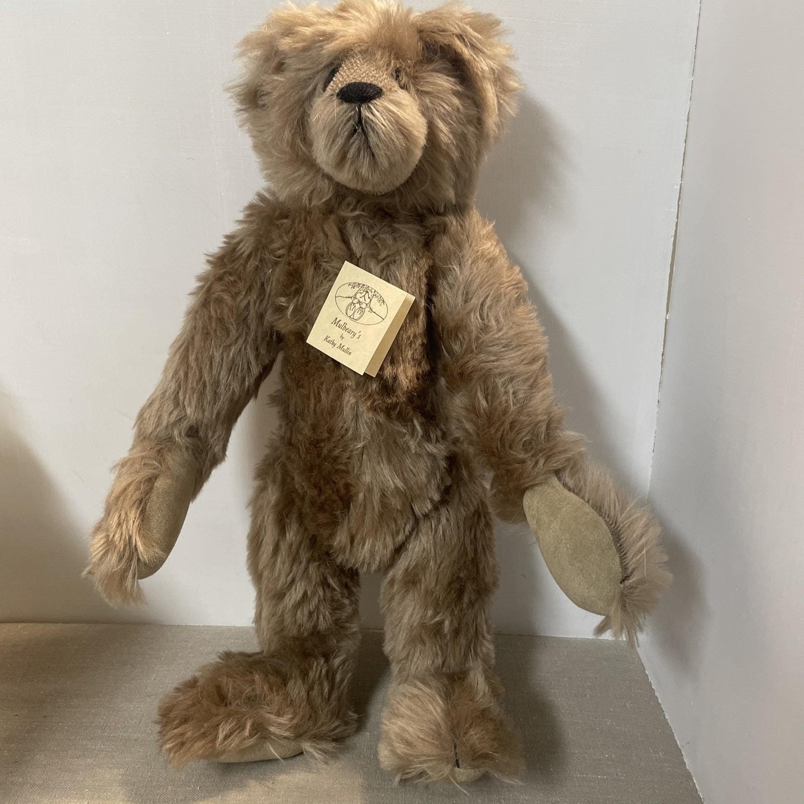 Kathy Mullin Mulbeary's #80 teddy bear 18 Inches Fully Jointed Mohair 1987