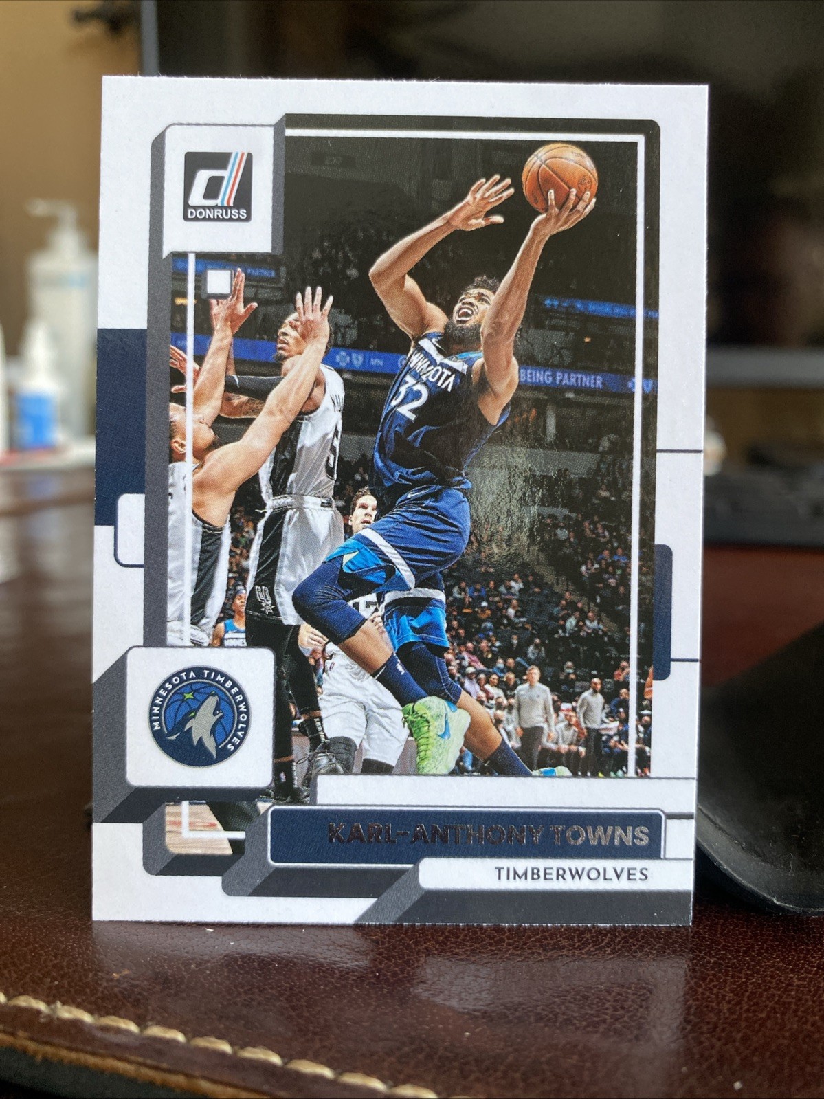 Karl-Anthony Towns 2022-23 Donruss #95 Basketball 