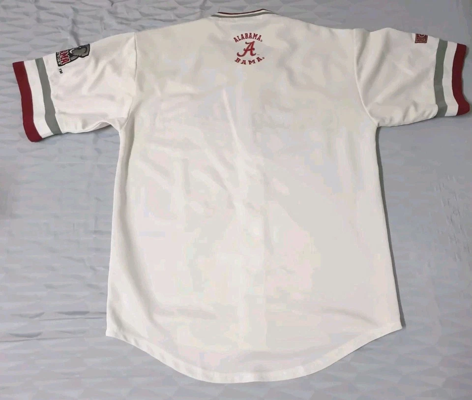 Alabama Crimson Tide Baseball College-NCAA Colosseum Athletics Jersey SizeM - Image 2 of 4