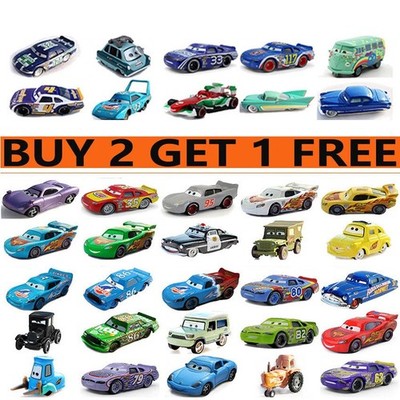 Disney Car 2 3 McQueen Figure Spielzeugauto 3 Autos Geschenke Weihnachtsgeschenk